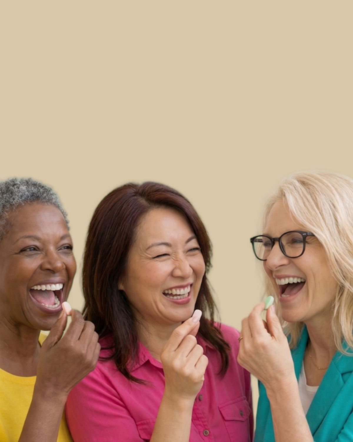 Femmes qui prennent leurs compléments Telma Lab