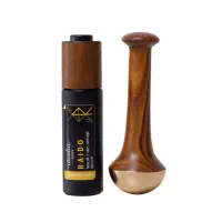 RAIDO Set de massage Huile pour le visage & Kansa - Hommes RAIDO Set de massage Huile pour le visage & Kansa - Hommes