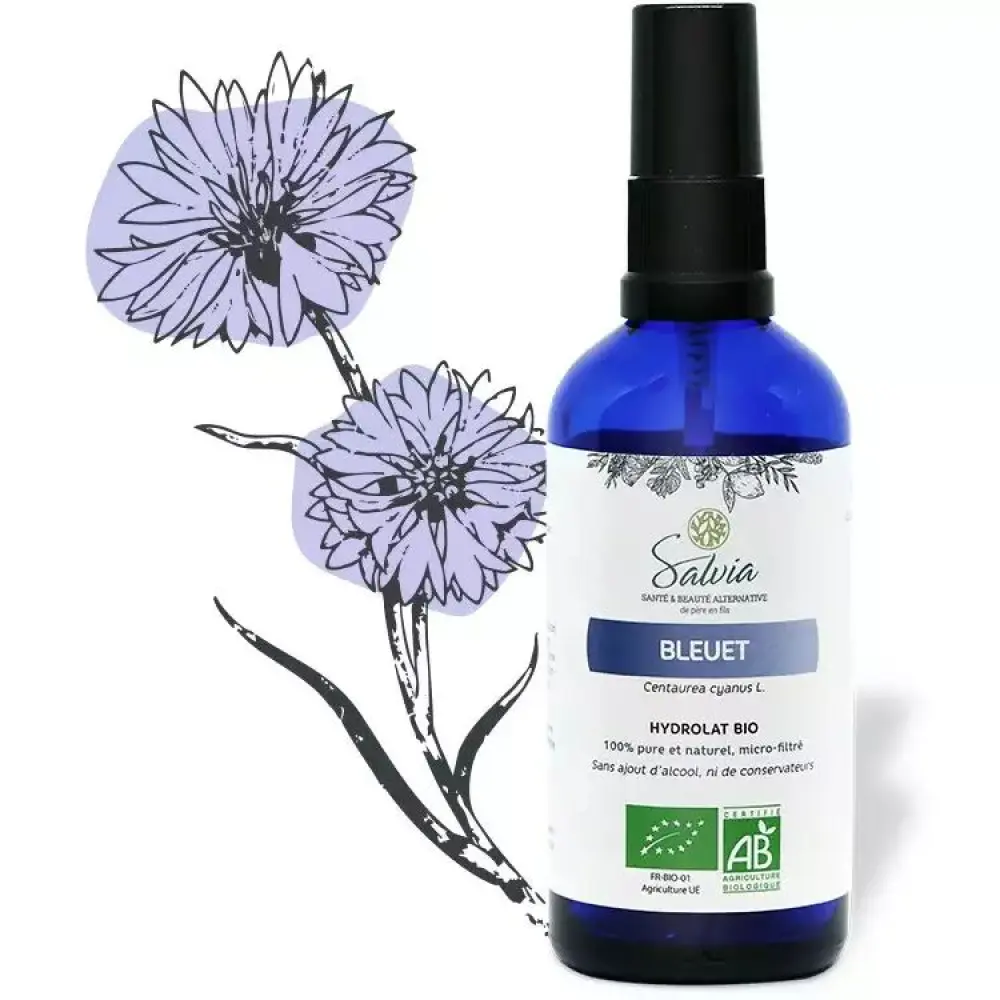 Bleuet - Hydrolat bio - 100 ml Bleuet - Hydrolat bio - 100 ml