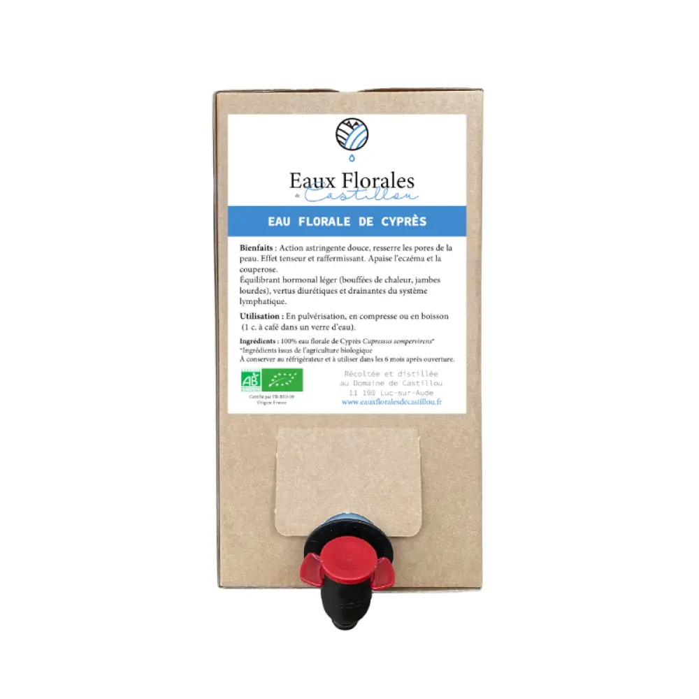 Eau florale Cyprès 3L