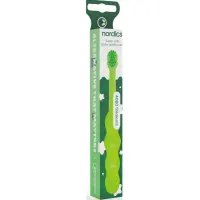 Brosse à dents écologique pour bébés de 0 à 2 ans, 4.080 poils, Vert