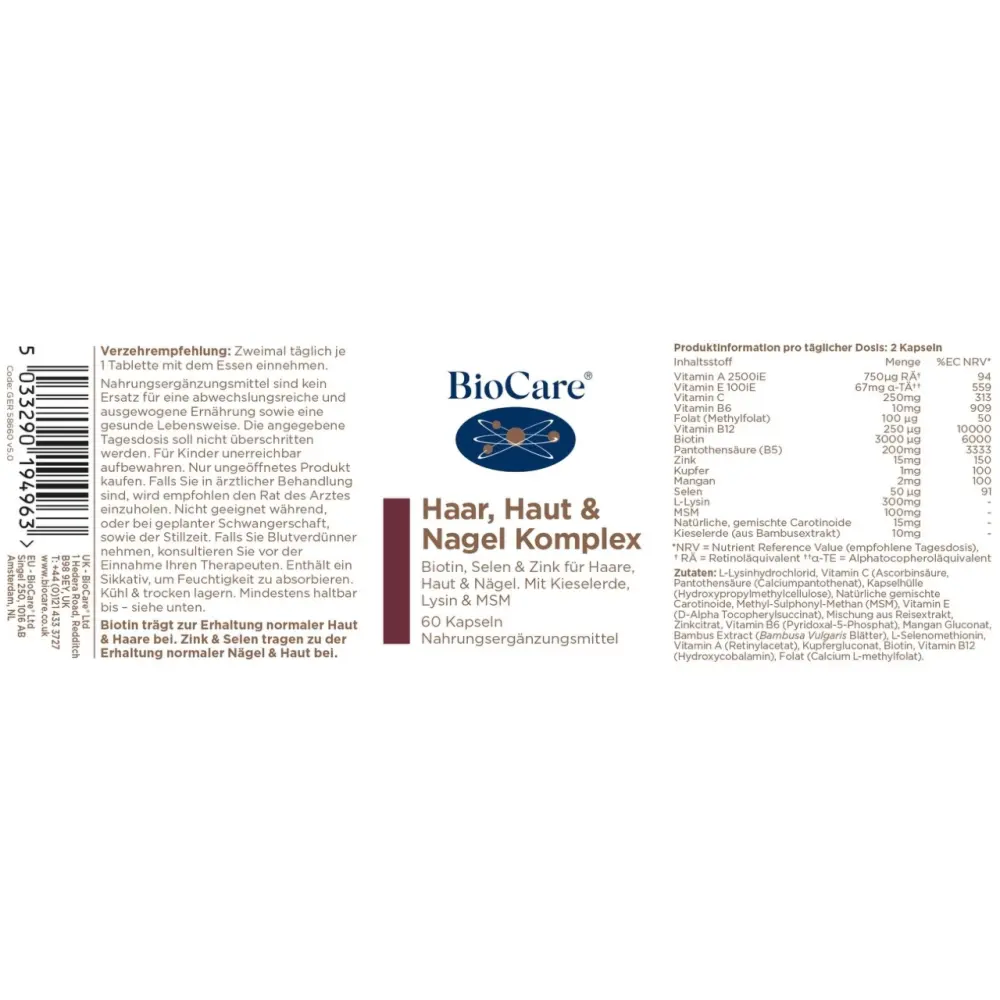 Haar Haut & Nagel KOmplex