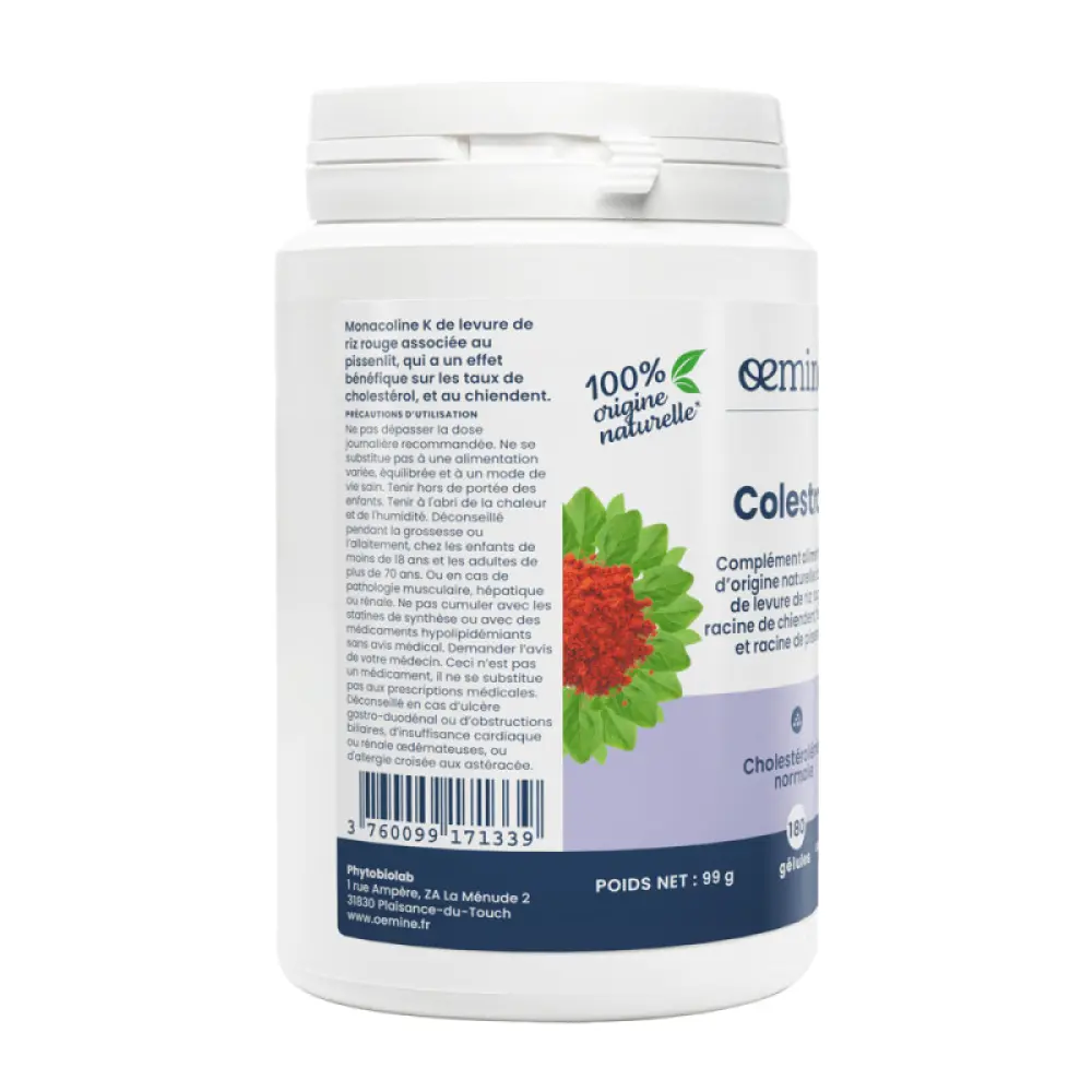 colestrol-oemine-180-gélules