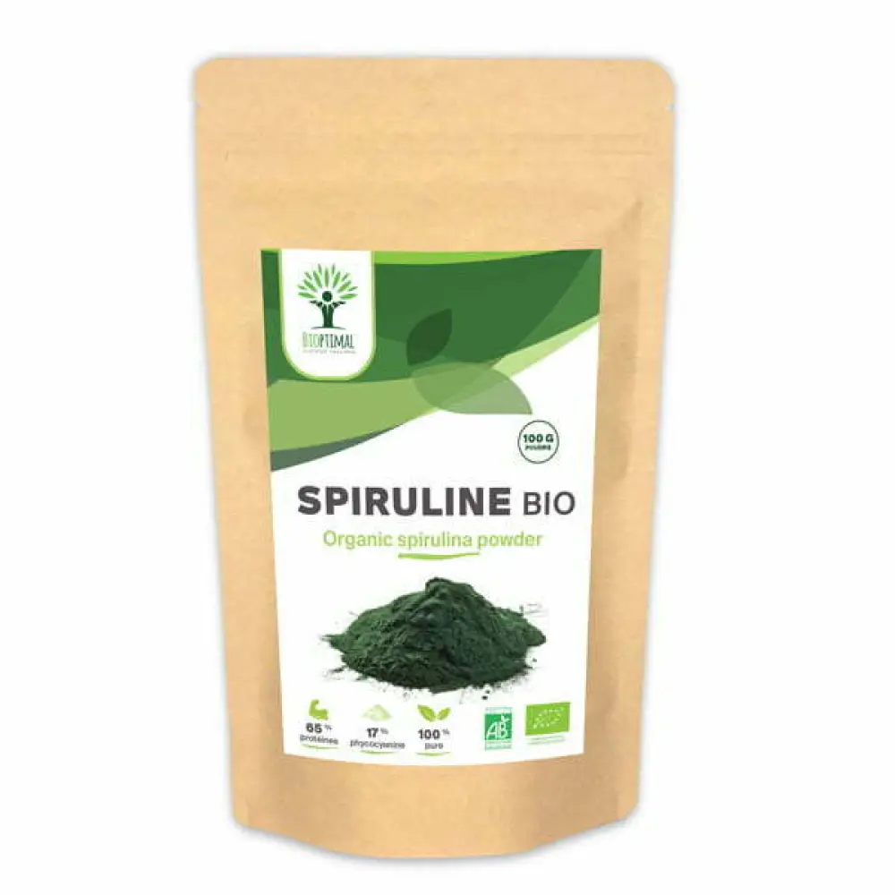 Spiruline-Poudre-Bio-100g-Energie-Proteines-BCAA-Fabrique-en-France