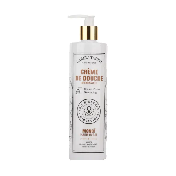 Duschcreme mit Bio-Eselsmilch Monoï