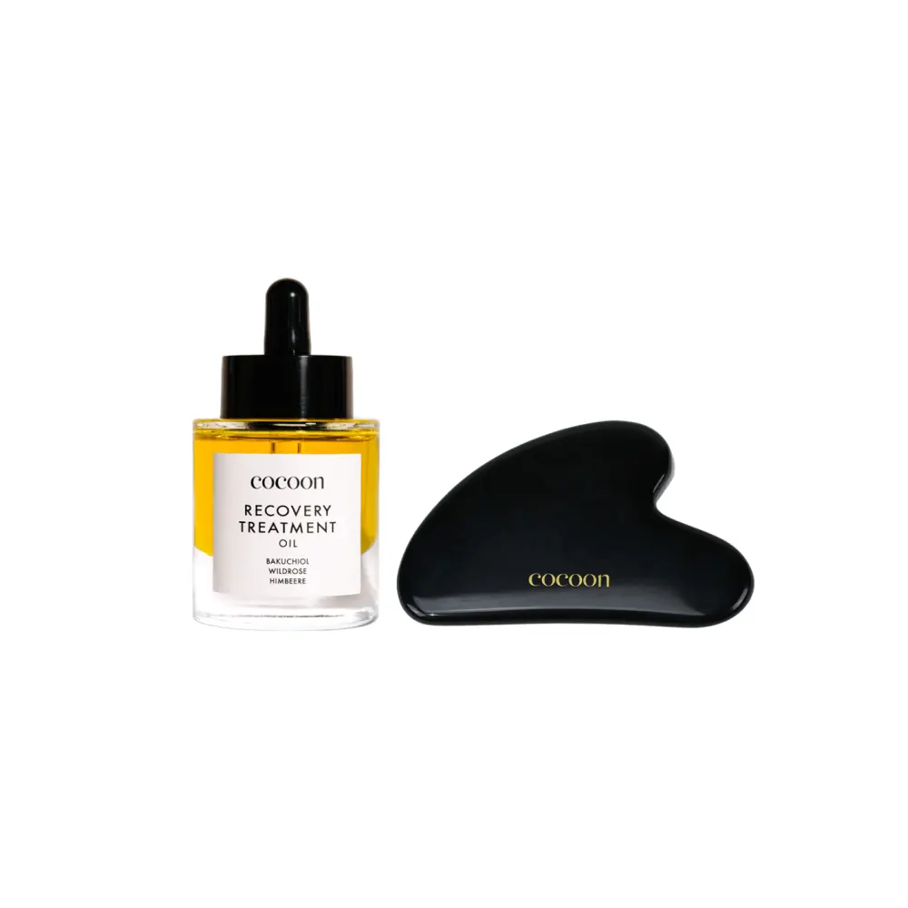 Obsidian Gua Sha Routine - Cocoon Botanicals