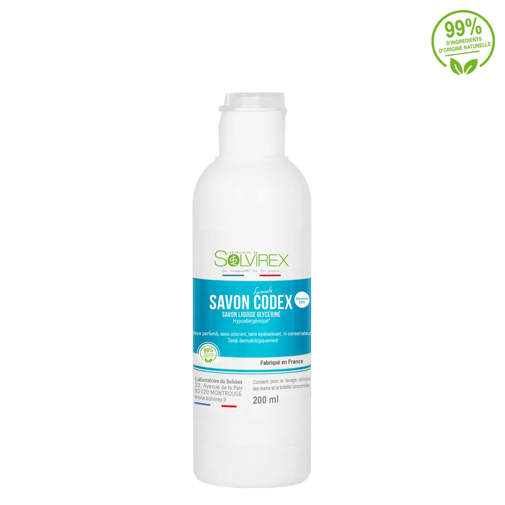 SOLVIREX-SAVON LIQUIDE GLYCERINE 200 ML