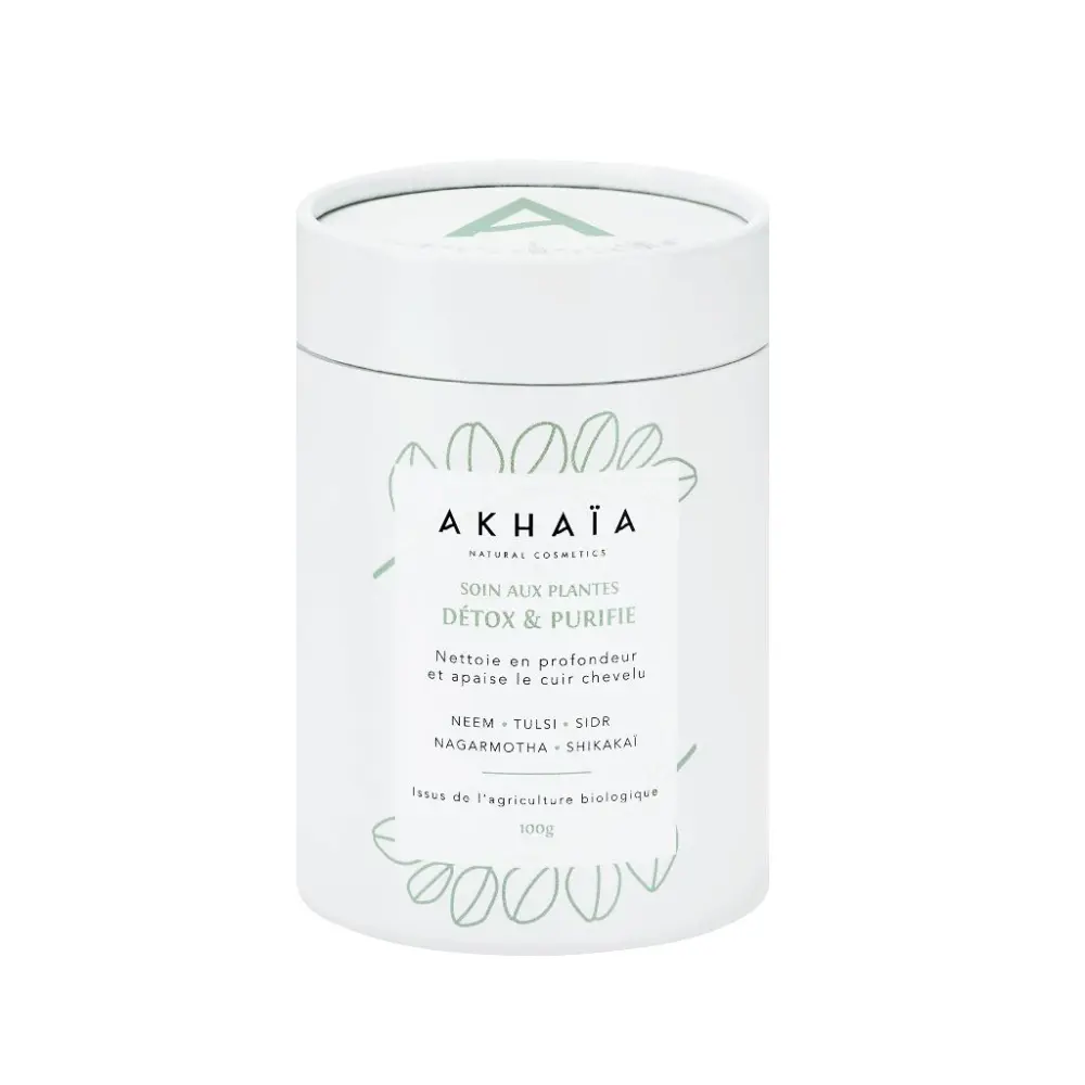 Soins aux poudres cheveux détox