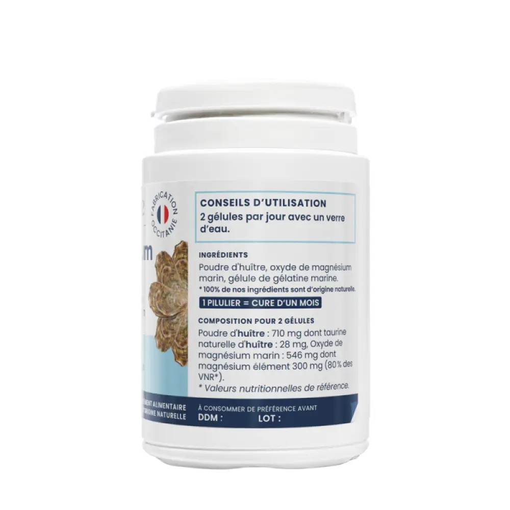 magnésium-huître-oemine