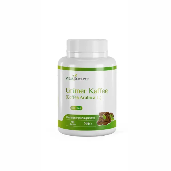 Café vert (Coffea Arabica L.) 600 mg 90 gélules