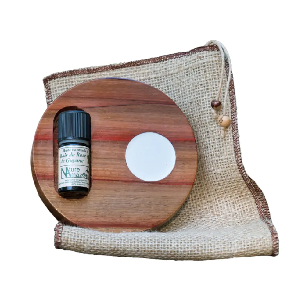 Huile Essentielle de Bois de Rose - Flacon avec Diffuseur Huile Essentielle de Bois de Rose - Flacon avec Diffuseur