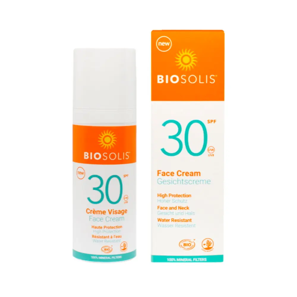 Crème Solaire Visage SPF30