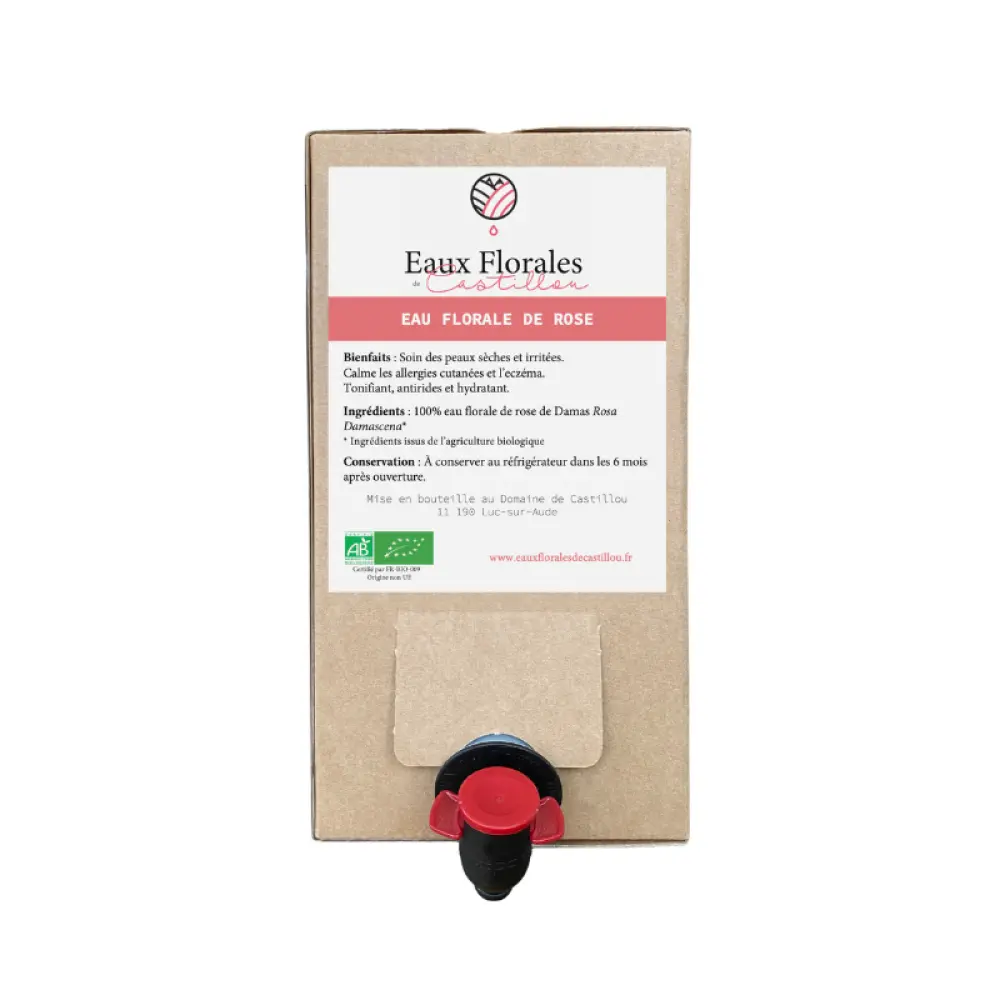 Eau florale Rose 3L