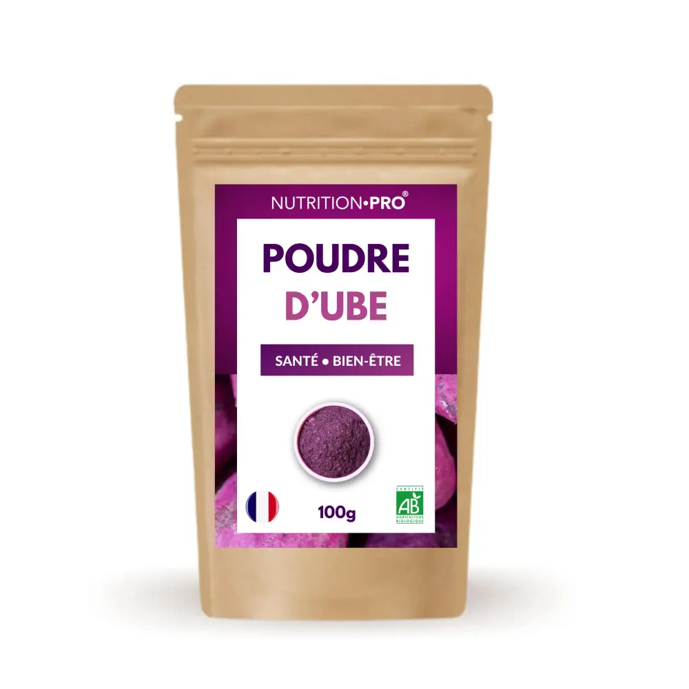 Bio Ube-Pulver - Violettes Superfood für das Wohlbefinden Bio Ube-Pulver - Violettes Superfood für das Wohlbefinden