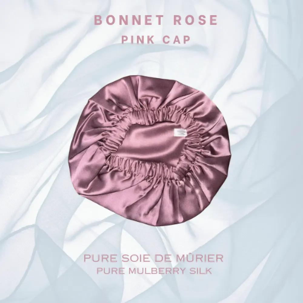 Bonnet_soie_de_murier_rose