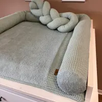 M Set Wickelauflage Waffelpique 75cmx80cm M Set Wickelauflage Waffelpique 75cmx80cm