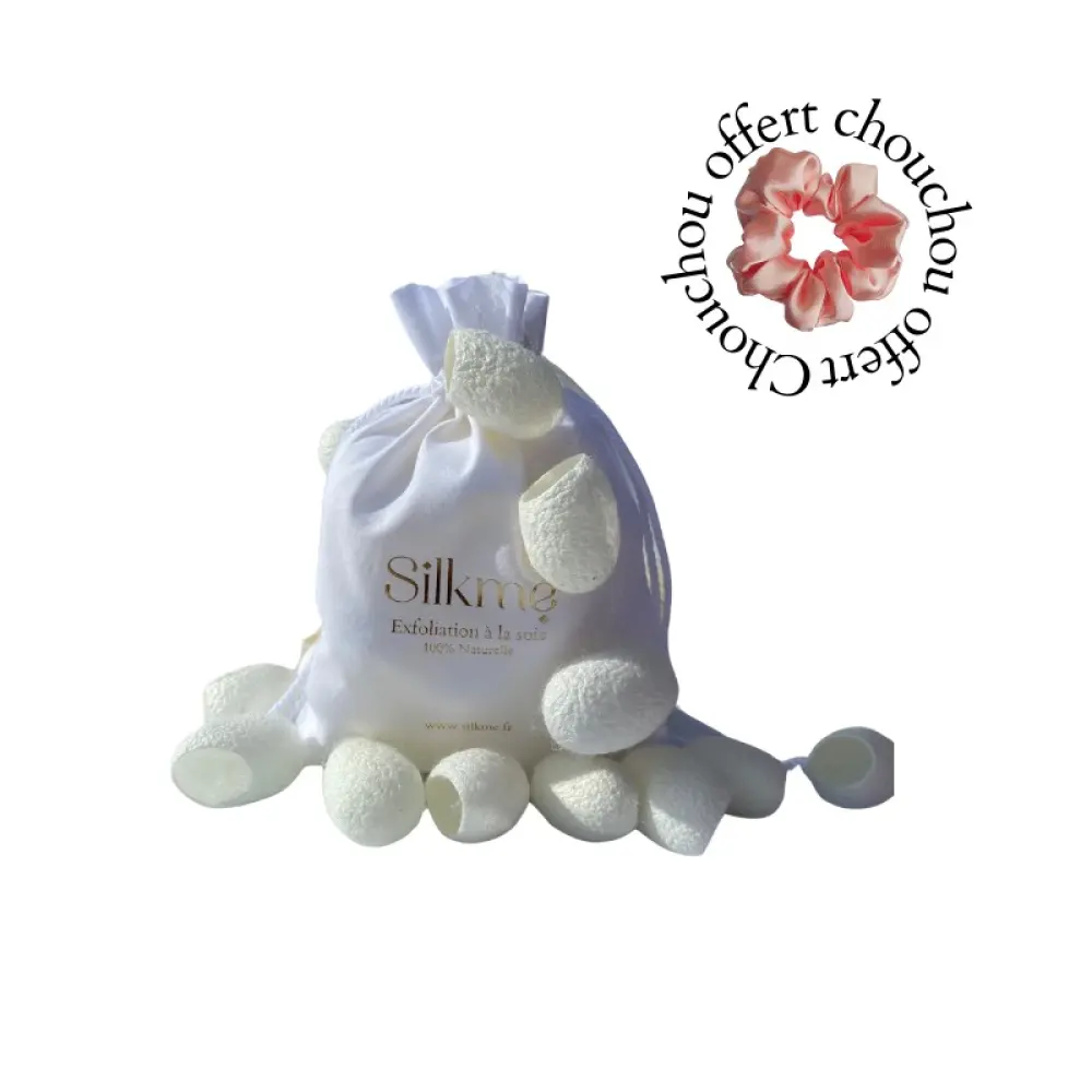 Cocons de soie exfoliant visage Cocons de soie exfoliant visage