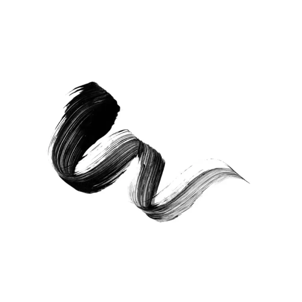 black natural mascara details