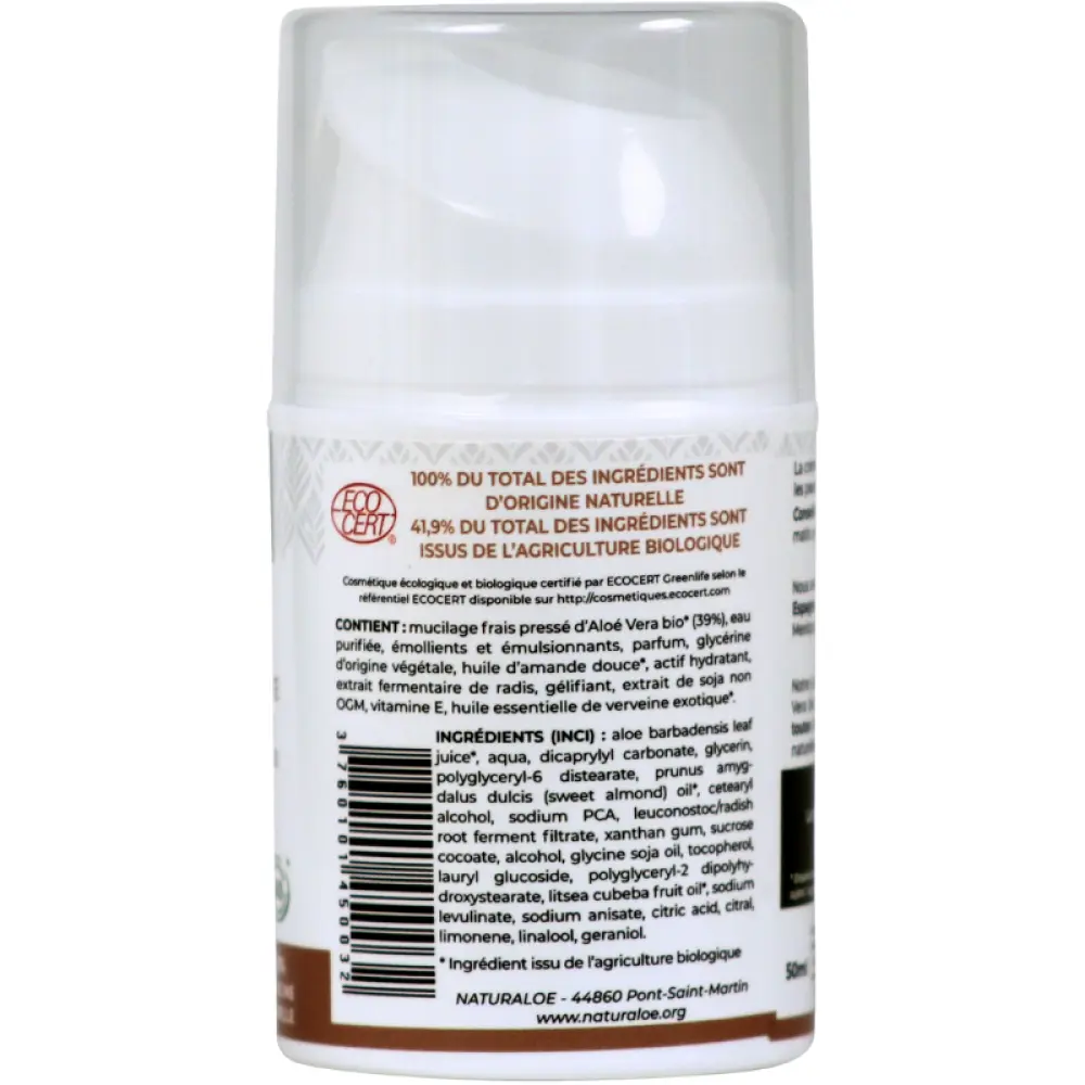 NAT003 - Crème Hydratante - 800x800 Dos 1