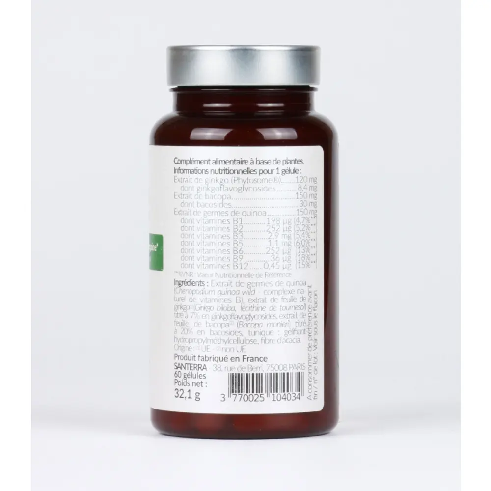 Ginkgo_Santerra_Composition_Bacopa_Viamine_B_Panmol