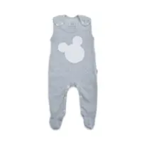 Strampler-weiss-grau-micky-mouse-bio-baumwolle-Oeko-tex