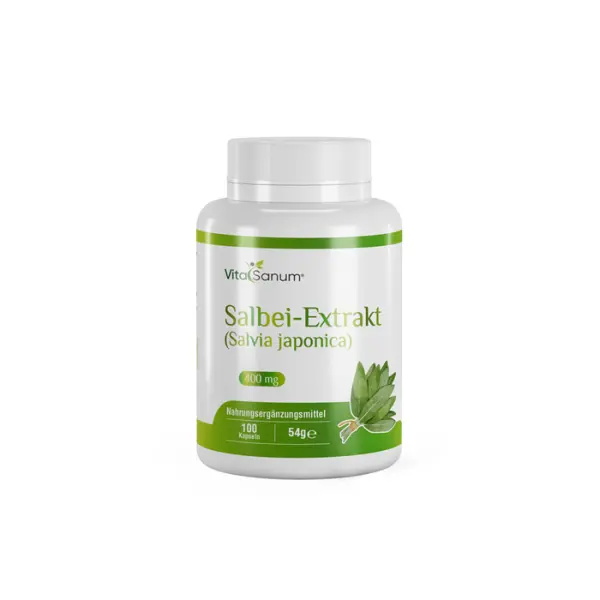 Salbei-Extrakt (Salvia japonica) 400 mg 100 Kapseln