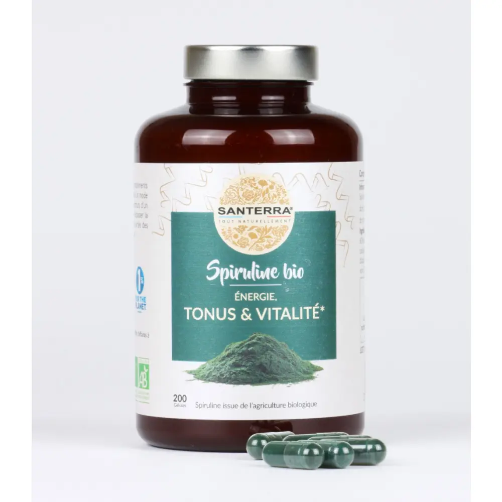 Spiruline_Bio_Santerra_Gélules