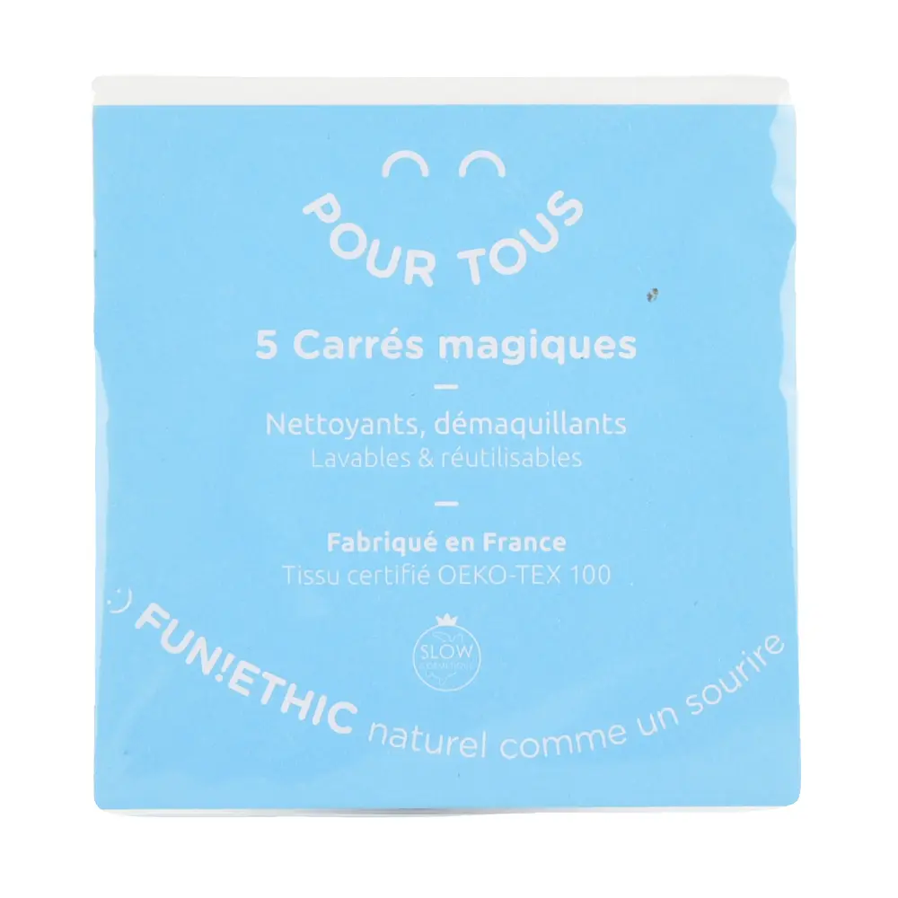 Carrés magiques - Wiederverwendbare Reinigungstücher Carrés magiques - Wiederverwendbare Reinigungstücher