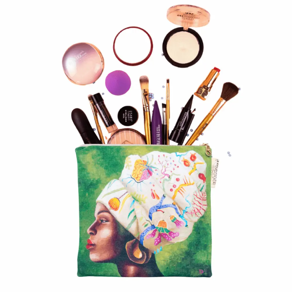 Kosmetiktasche-Schminktasche-African-Woman-Mirage-Grun-8-1