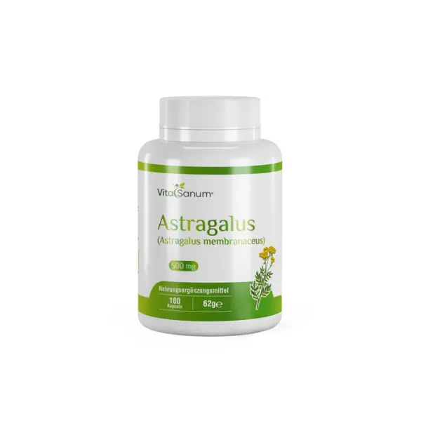 Astragalus (Astragalus membranaceus) 500 mg