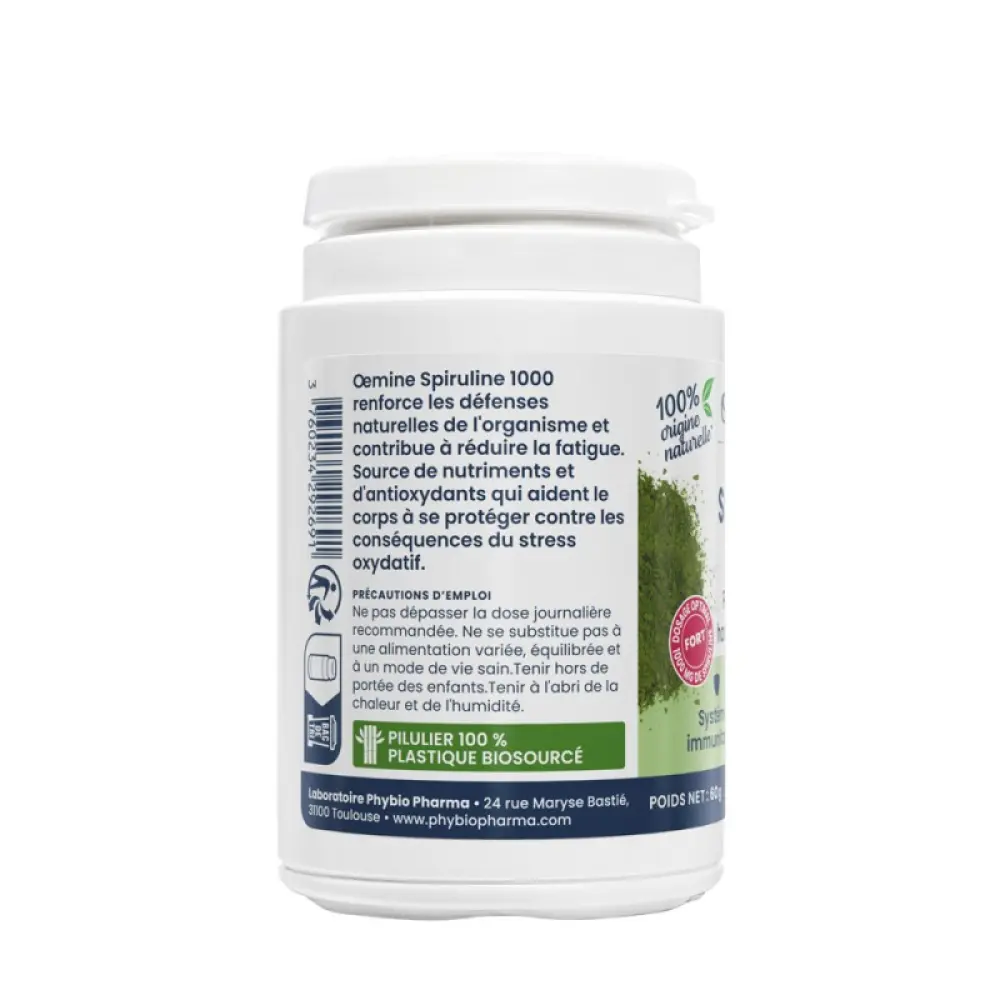 spiruline-1000-oemine-60-comprimés
