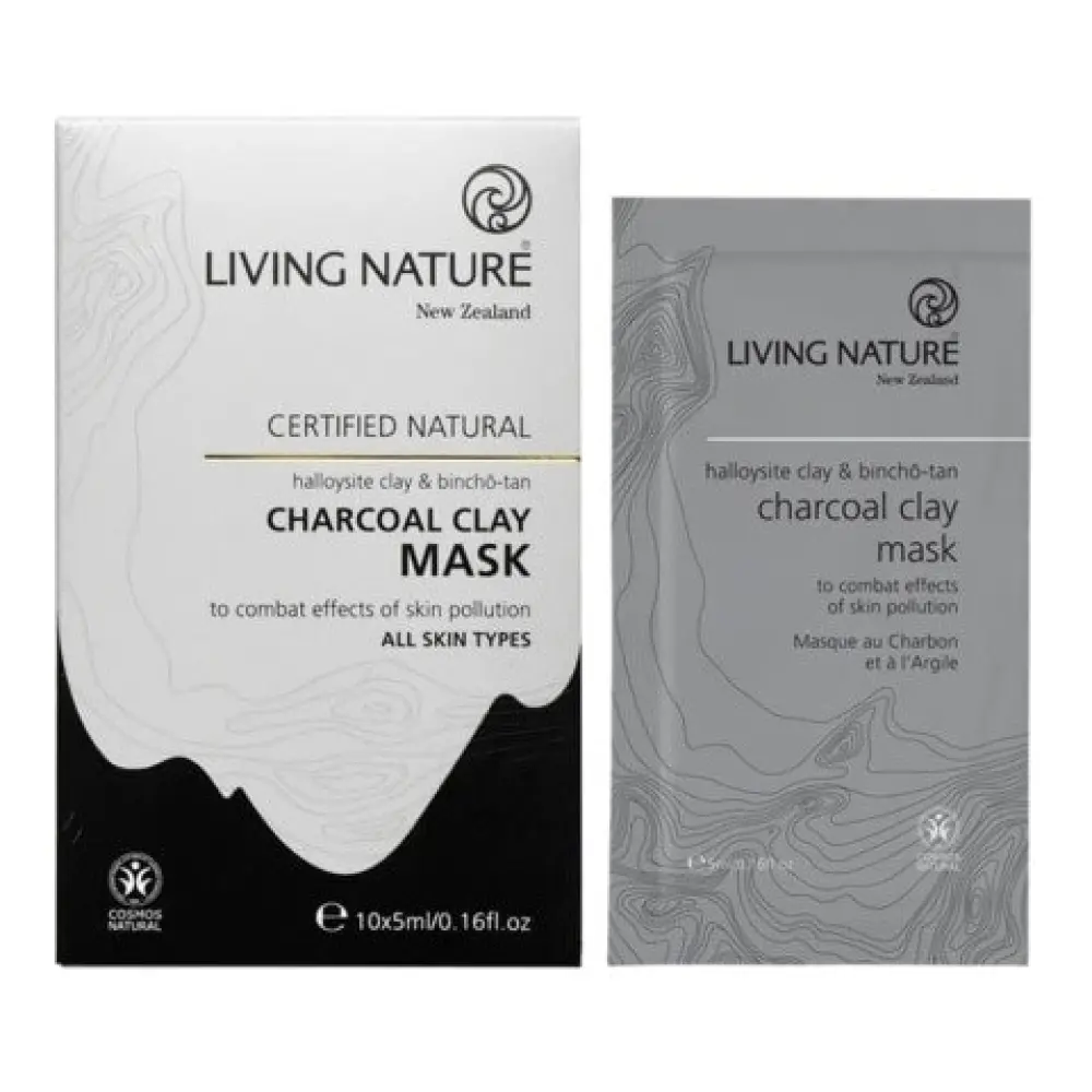 Living-Nature-Charcoal-Clay-Mask