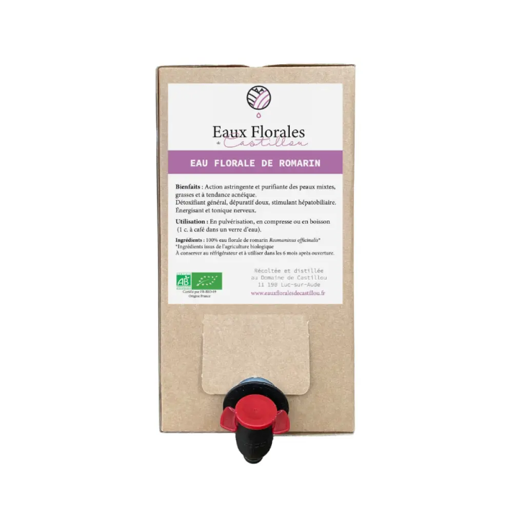 Eau florale Romarin 3L