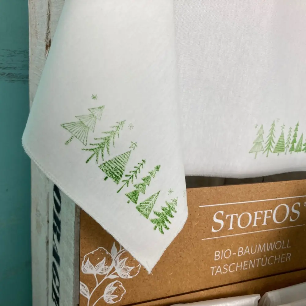 5Stofftaschentuecherhandbedr.MotivTannen_3