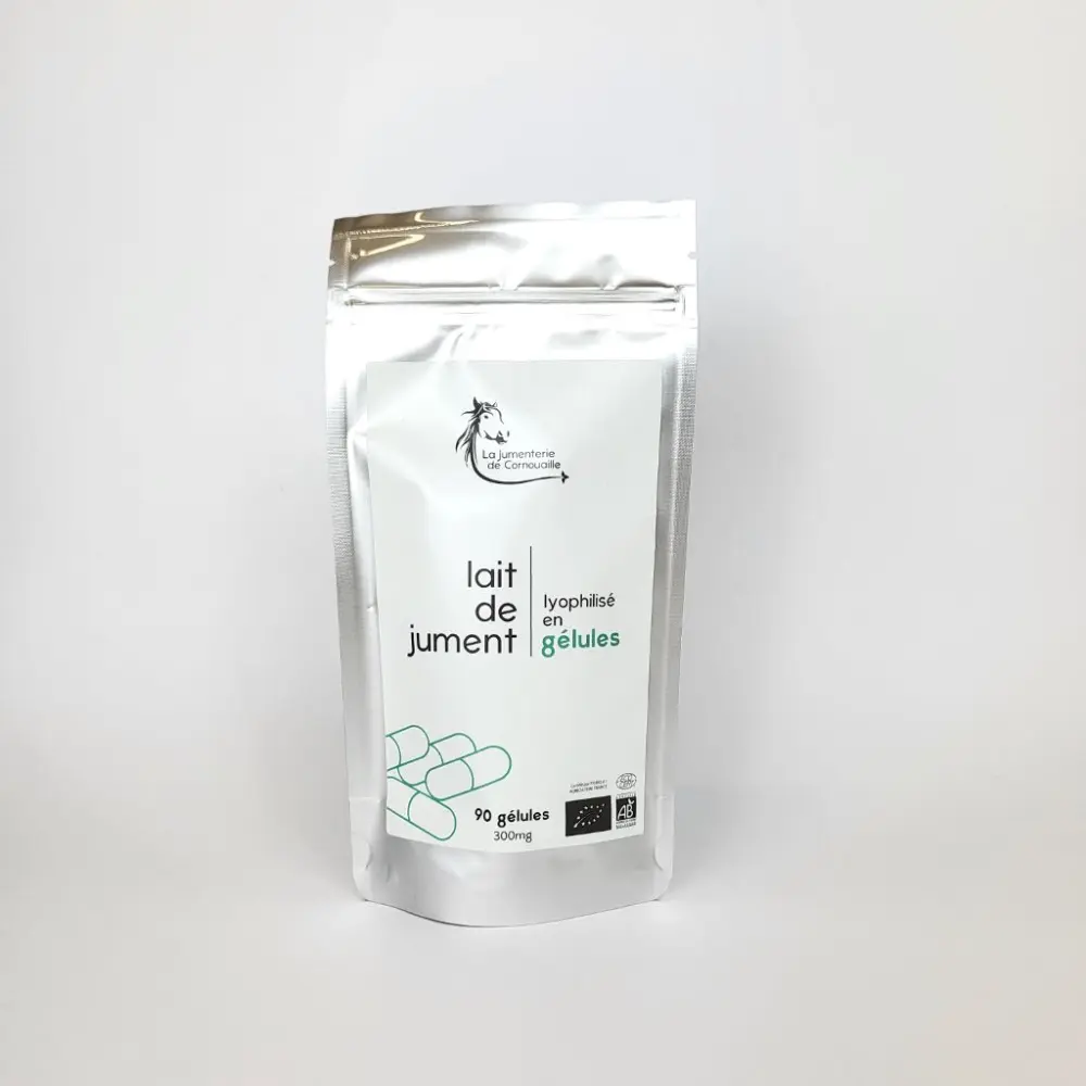 90 G‚lules de Lait de Jument Bio Lyophilis‚