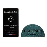 Shampoing solide spiruline