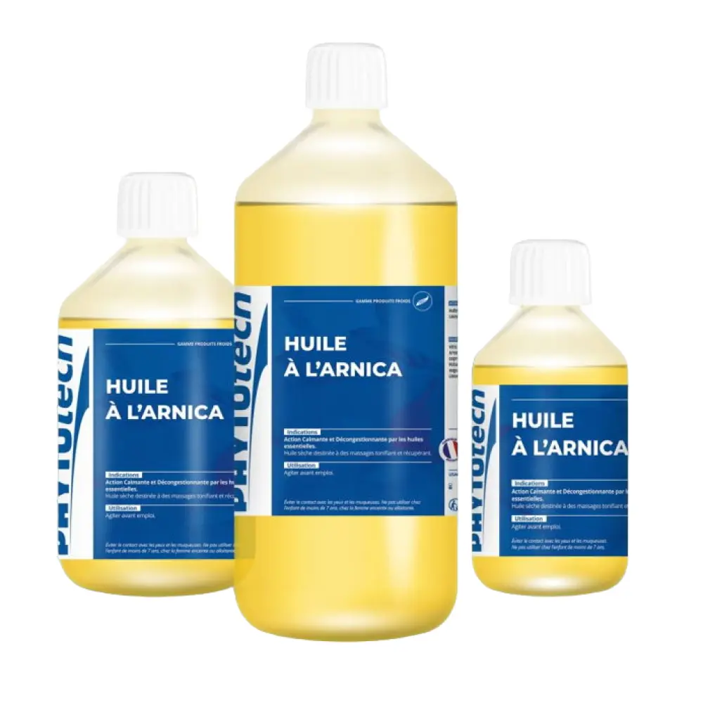 Huile à l'Arnica - 500 ml Huile à l'Arnica - 500 ml