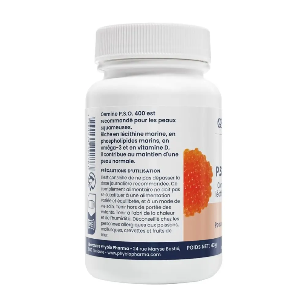 pso-400-lécithine-marine-oemine-60-capsules