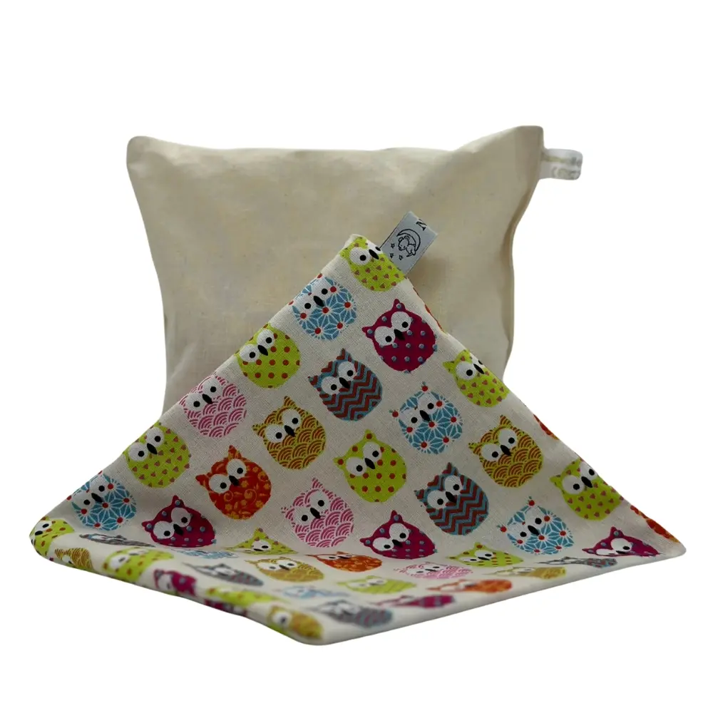 19x19 V2 - Eulen Bunt ohne Hintergrund