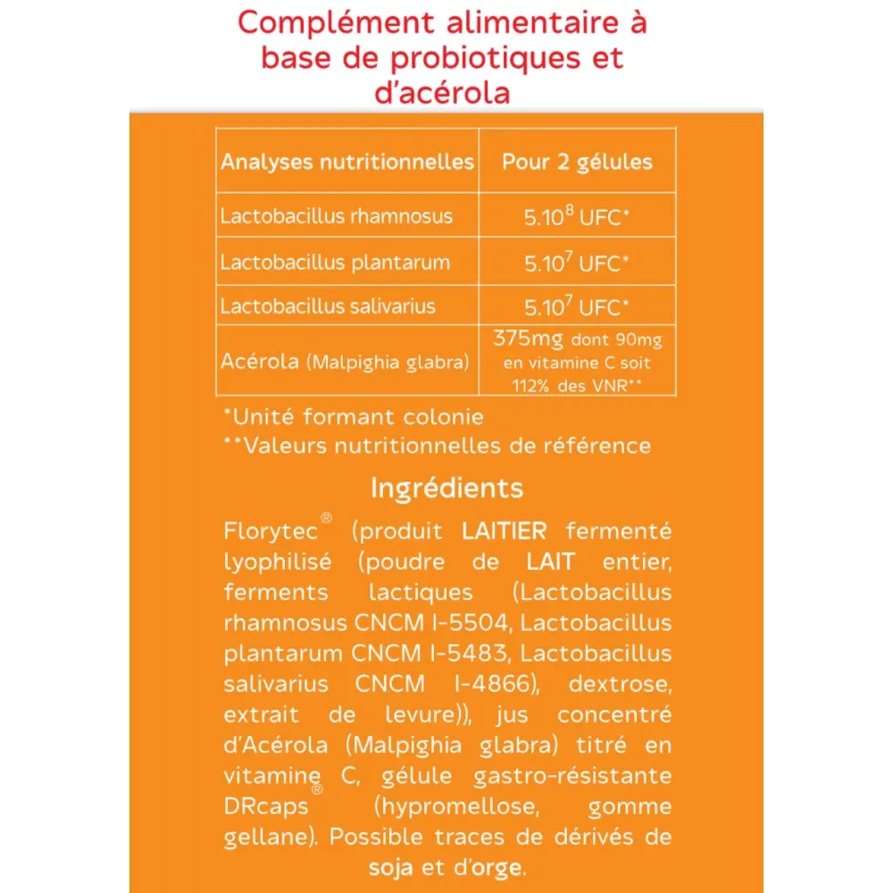 Probiotique-vitamine-c
