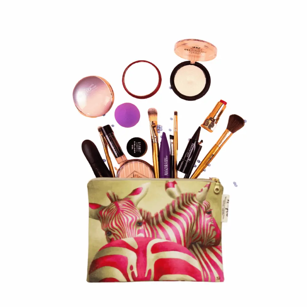 Kosmetiktasche-Schminktasche-MakeUpTasche-Pink-Zebra-Afrika-perfectgift-5-1