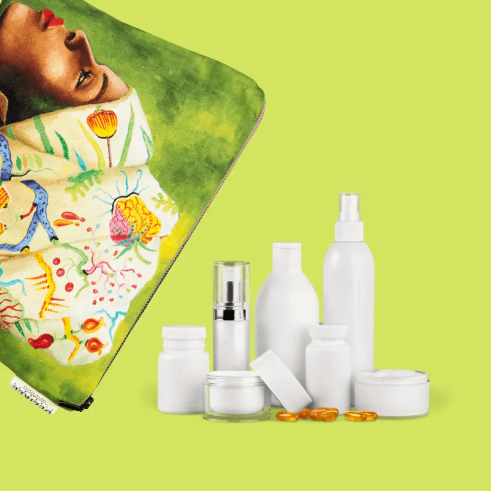 Waschtasche-Kulturbeutel-Sudafrika-handmade-African-Woman-Mirage-gru-5