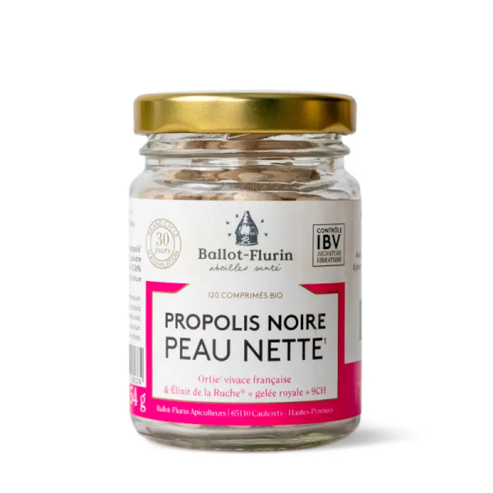 comprimes-peau-nette-a-la-propolis-noire