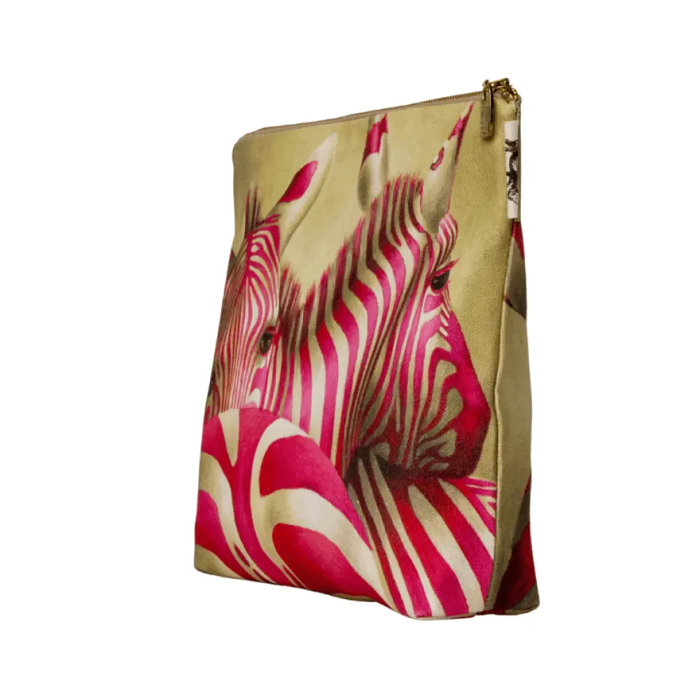 Waschtasche-Kulturbeutel-Sudafrika-handgefertigt-Pink-Zebra-rosa-wildlife-safa-15
