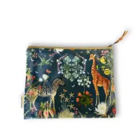 Mzansi-Trading-NZURI-Kosmetiktasche-aus-Samt-ARK-PAPERS-COLLECTION-handmade-in-South-Africa