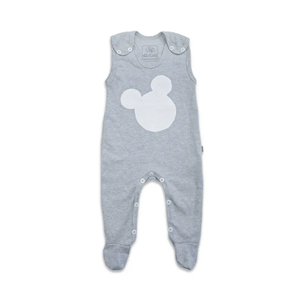 Strampler-weiss-grau-micky-mouse-bio-baumwolle-Oeko-tex