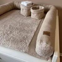 M Set Wickelauflage Waffelpique 75cmx75cm M Set Wickelauflage Waffelpique 75cmx75cm