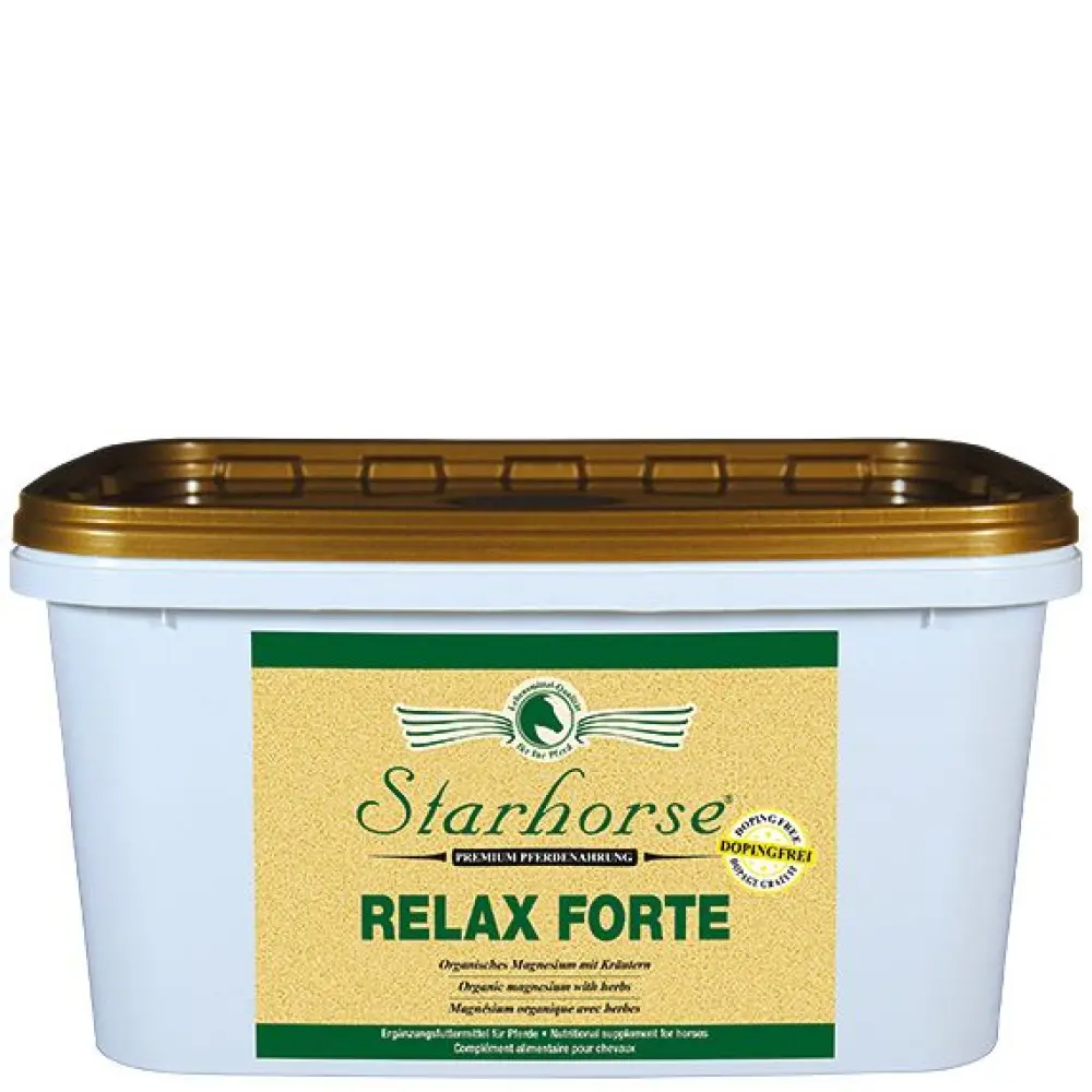 Relax Forte - Complément relaxant pour chevaux Relax Forte - Complément relaxant pour chevaux