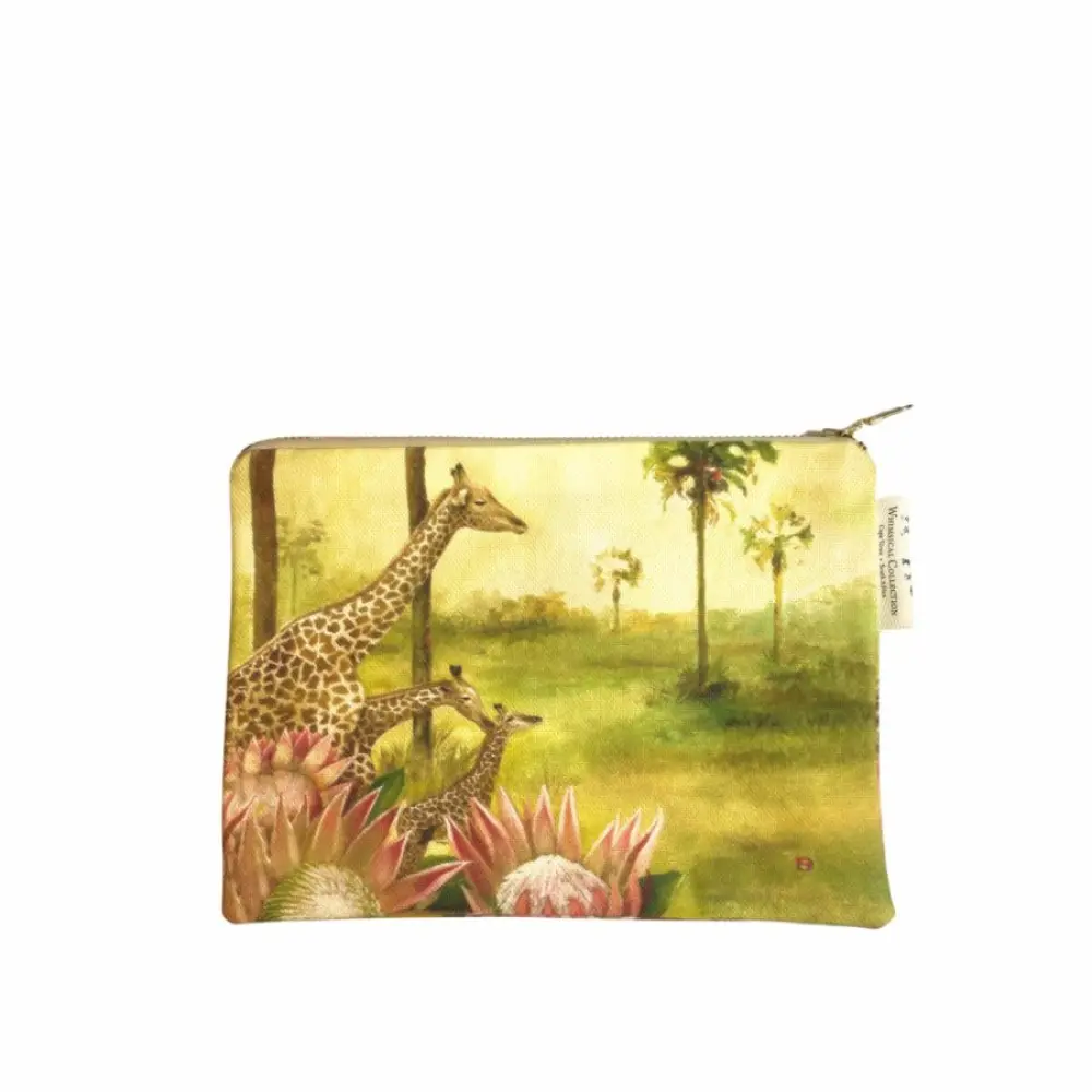 Mzansi-Trading-Kosmetiktasche-SPIRIT-GIRAFFE-Makep-Tasche-Whimsical-Collection