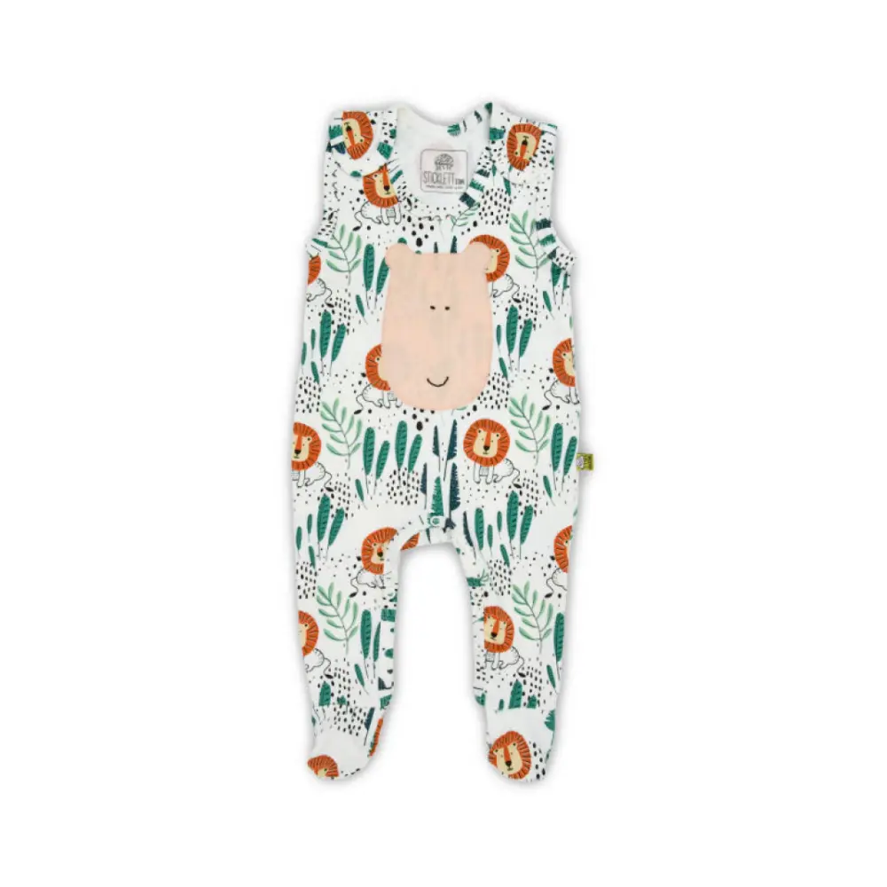 baby-traeger-strampler-weiss-loewenprint-vorderseite